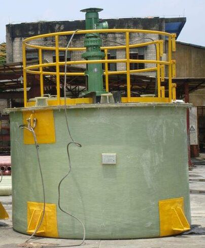 60立方玻璃鋼攪拌罐 60立方玻璃鋼攪拌罐